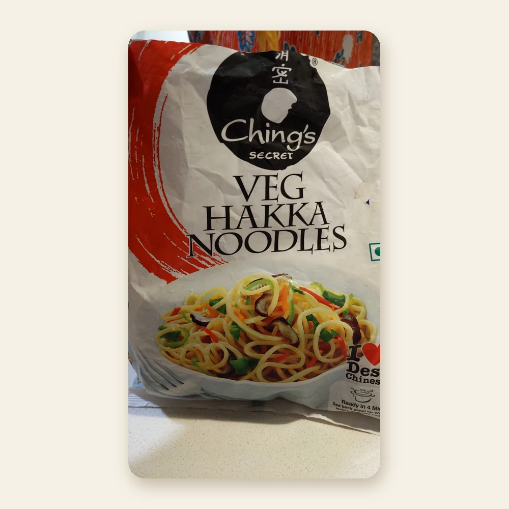 Ching's Veg Hakka Noodles 140g