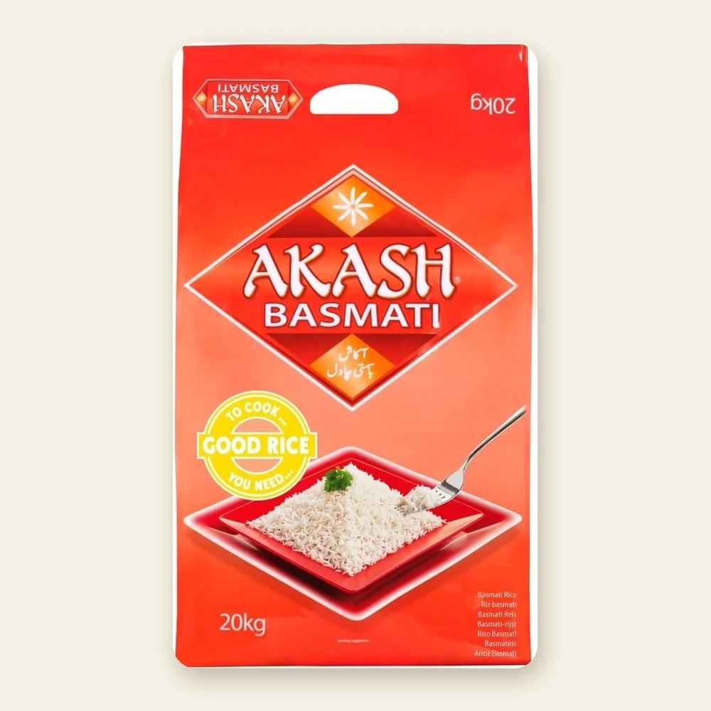 Akash Basmati Rice 20kg (Bulk)