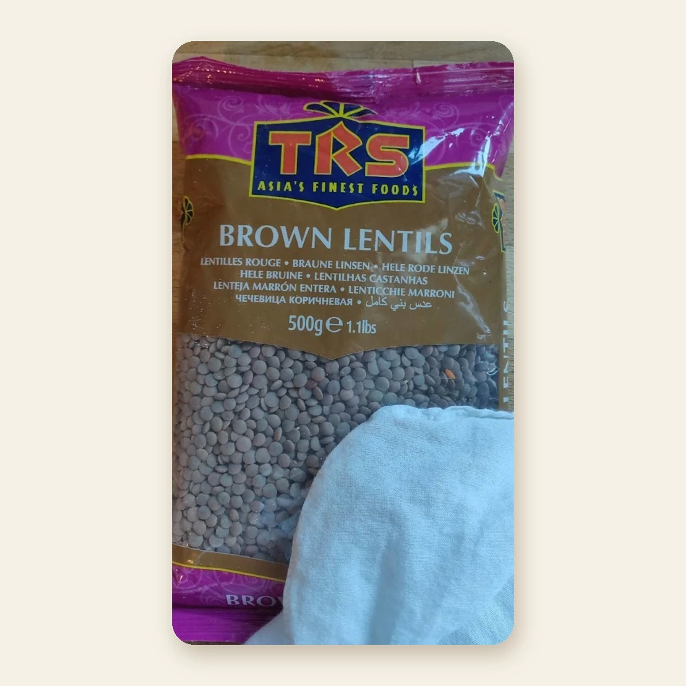TRS Brown Lentils 500g