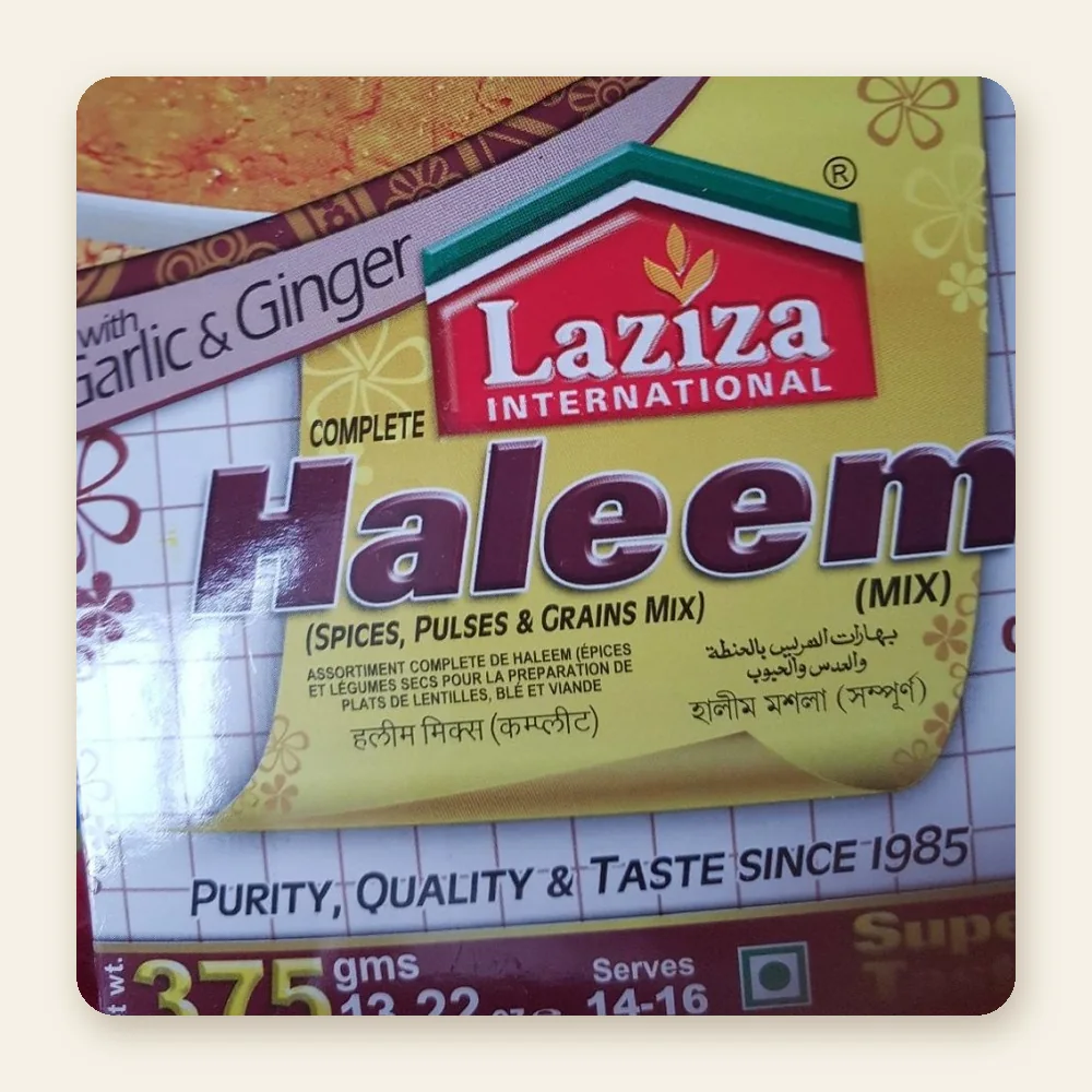 Laziza Haleem Mix 375g