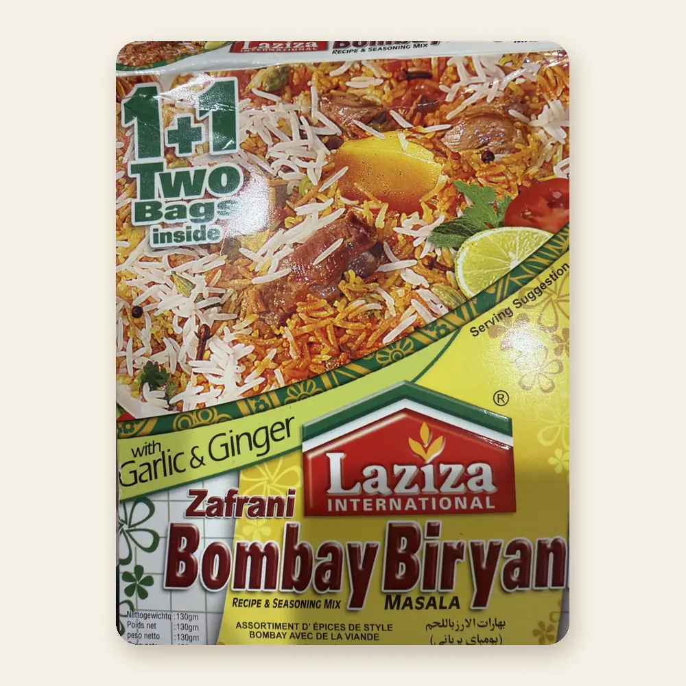 Laziza Zafrani Bombay Biryani Masala 130g