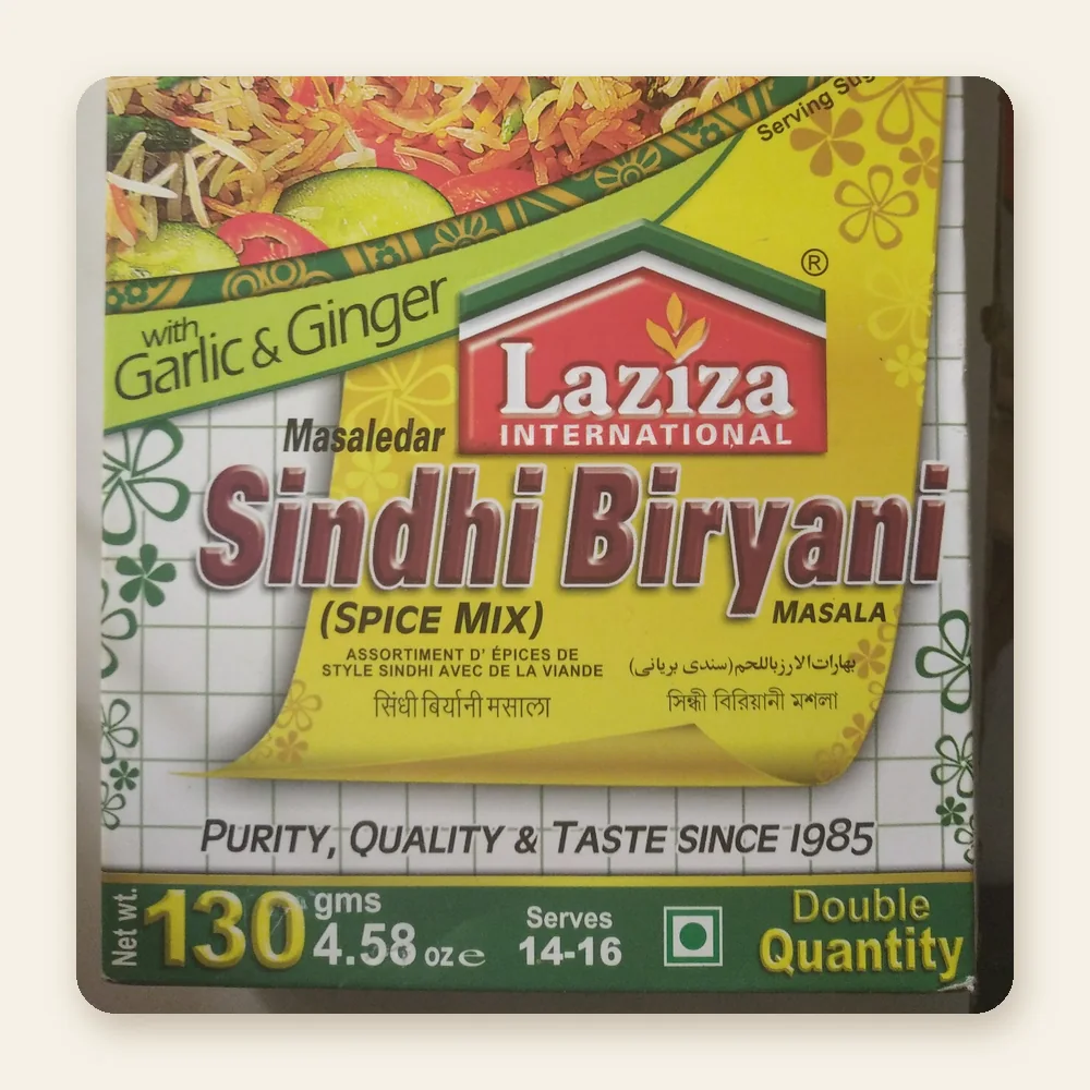 Laziza Sindhi Biryani Masala 100g