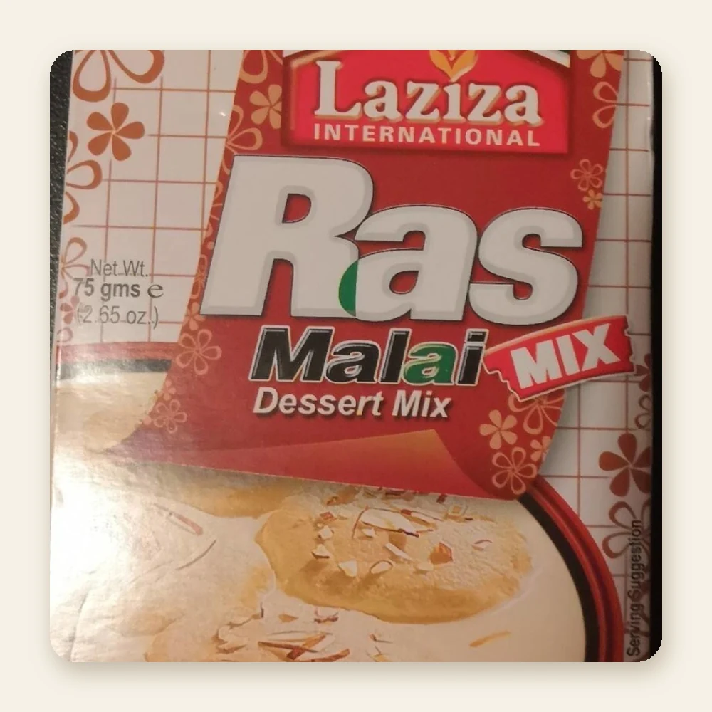Laziza Ras Malai Mix Almond 75g
