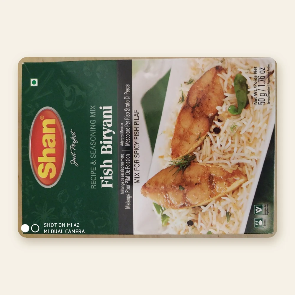 Shan Fish Biryani Masala 50g