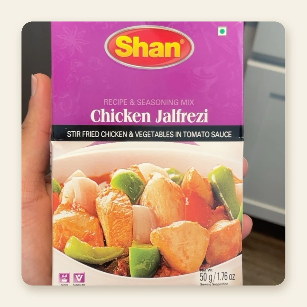 Shan Chicken Jalfrezi Masala 50g