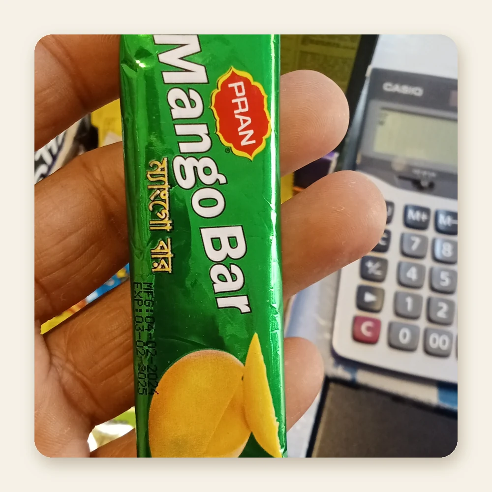 Pran Mango Bar