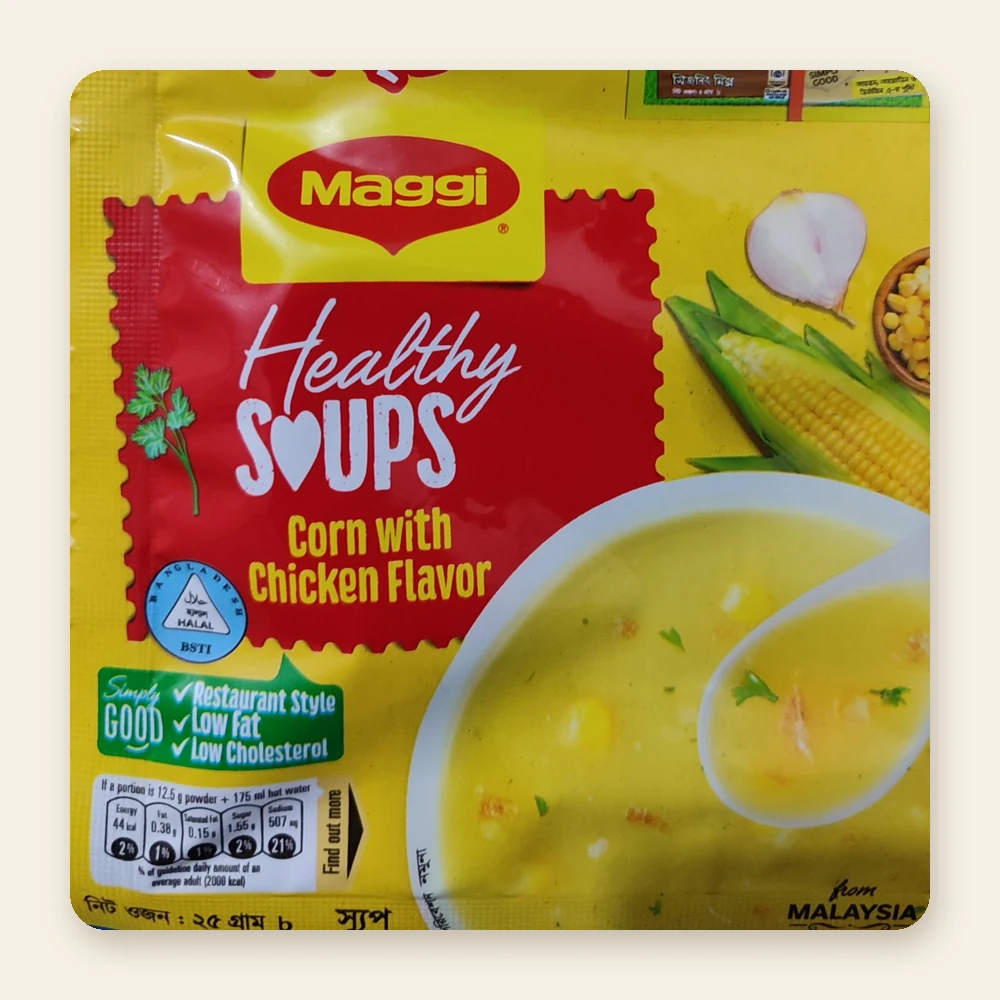 Maggi Corn with Chicken Soup 25g