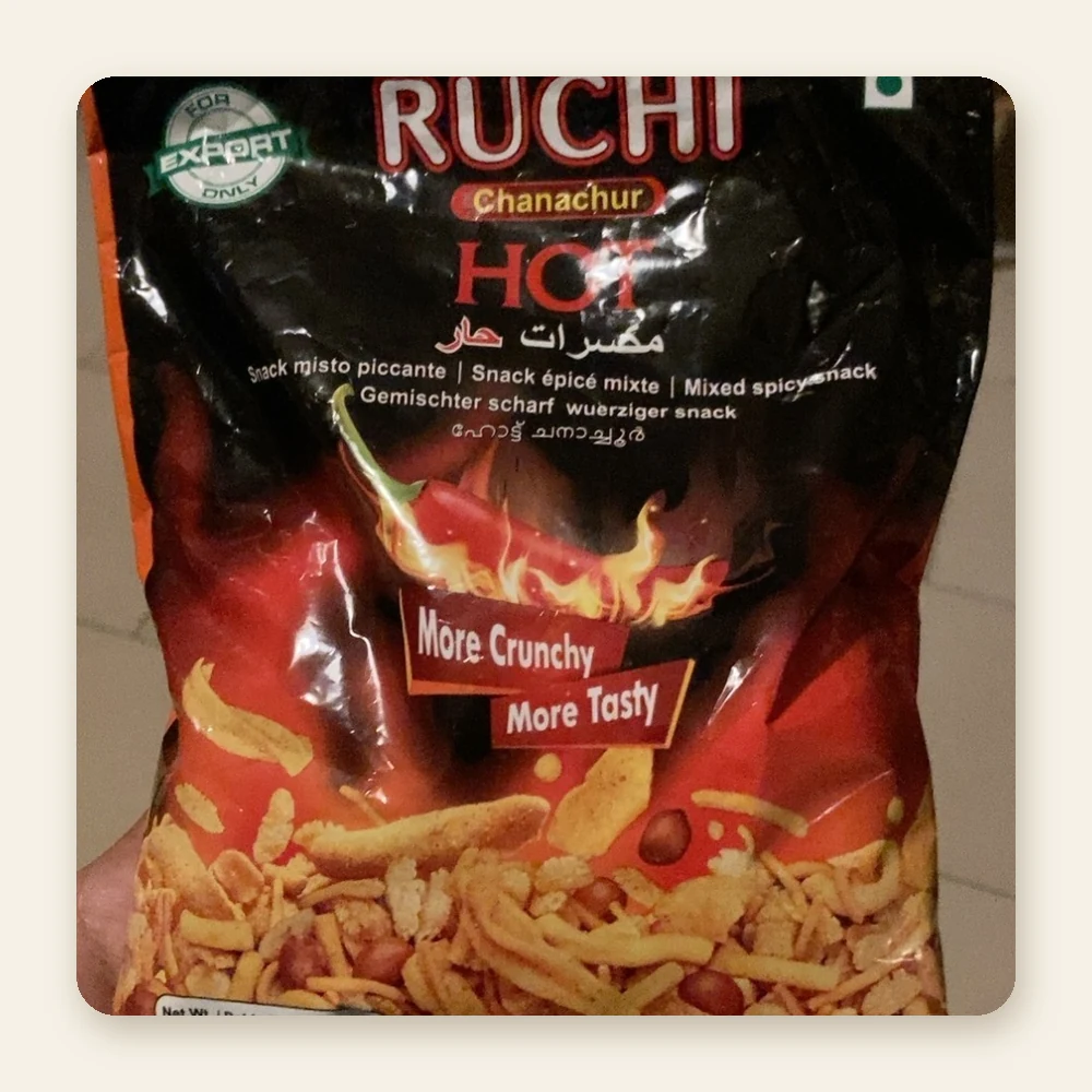 Ruchi Hot Chanachur 140g