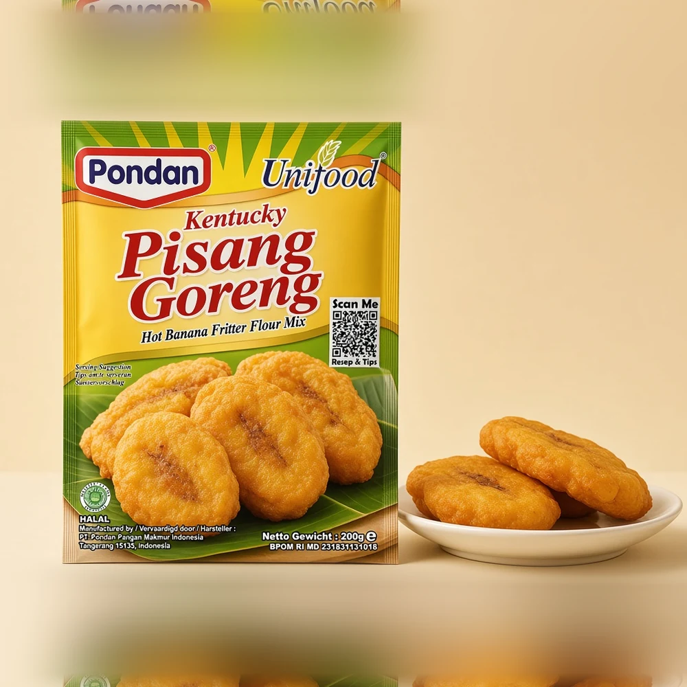 Kentucky Pisang Goreng Banana Fritter Mix